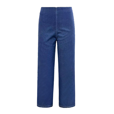 Asta wide buks - Blue denim