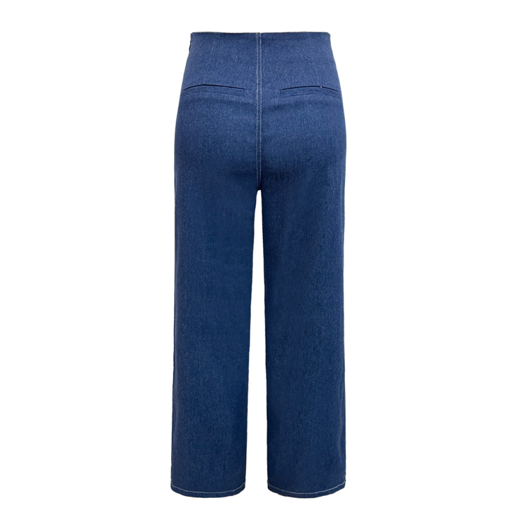 Asta wide buks - Blue denim