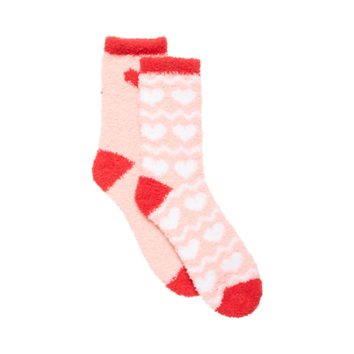 Fxkafine 2 pak strømper - Red art