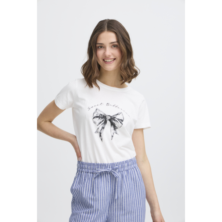 Frjuvia t-shirt - Blanc de blanc art
