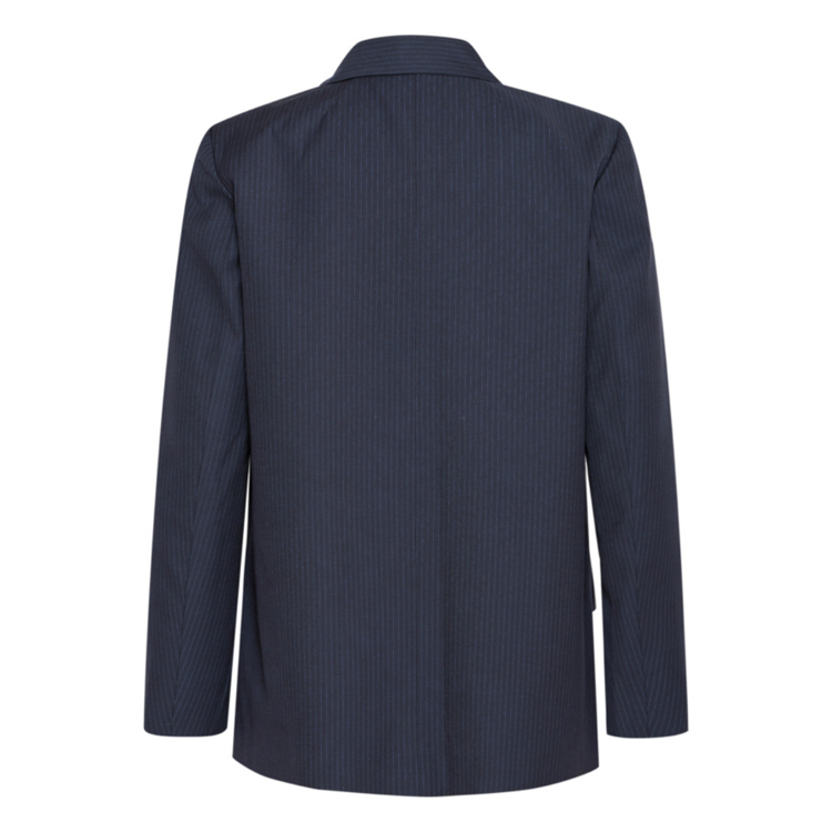 Pzlizette blazer - Dark sapphire pin striped