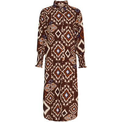 Mdcnatty kjole - Marrone