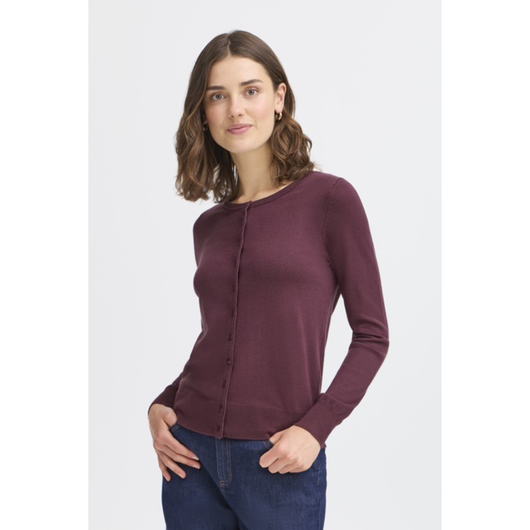 Frzubasic cardigan - Fudge