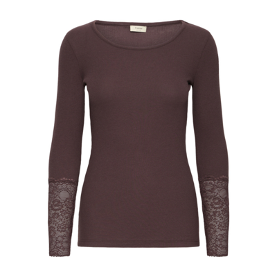 Frhizamond bluse - Fudge