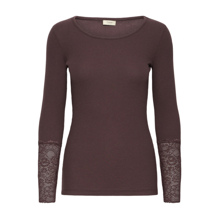 Frhizamond bluse - Fudge