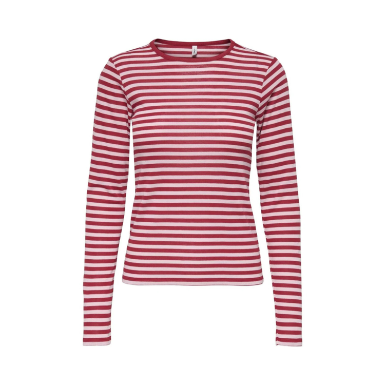 Onlelli bluse - Salsa/parfait pink