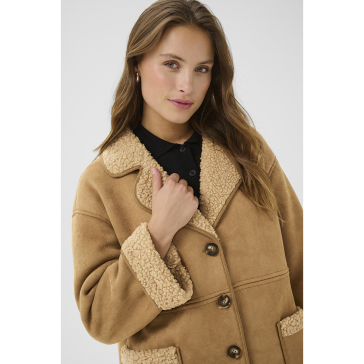 Kamarlie jakke - Toasted coconut