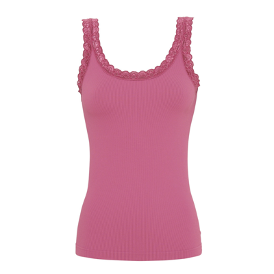 Frida rib top - Malva