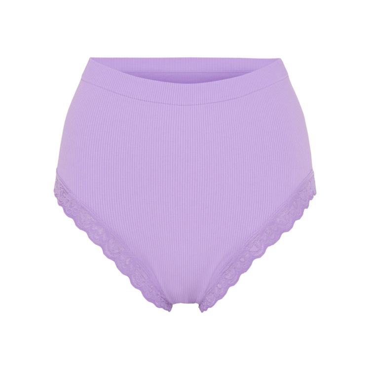 Feline rib midi trusse - Lavanda