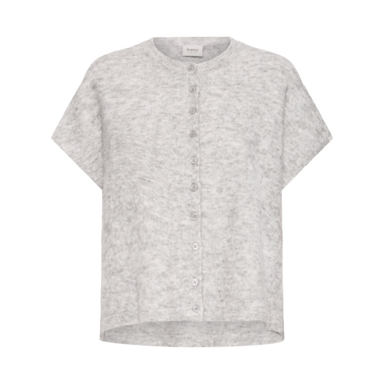 Frsanny vest - Light grey melange