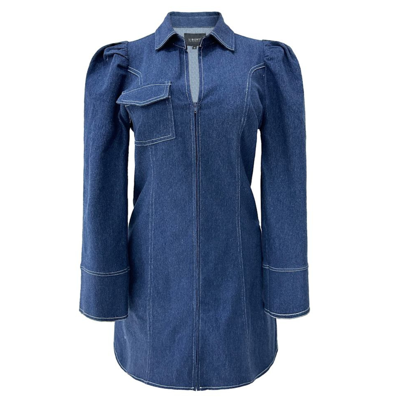 Asta kjole - Blue denim