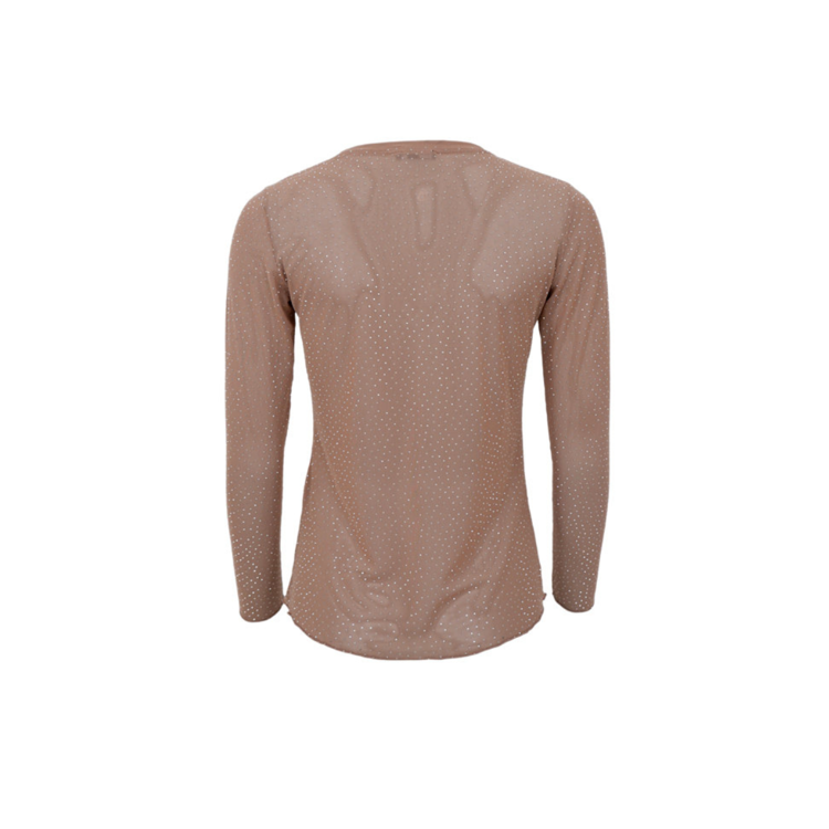 Bcalexis mesh bluse - Latte