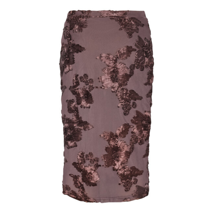 Sis nederdel - Brown/brown