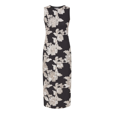 Sis kjole - Black/champagne