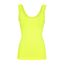 Frida rib top - Giallo fluo