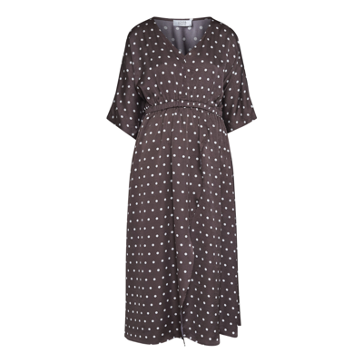 Love1386 kjole - Brown/dot