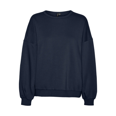 Vmbitte sweatshirt - Navy blazer/toast and butter