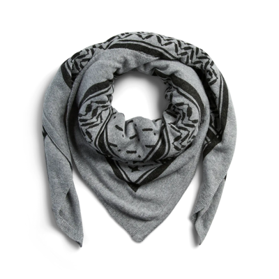 Pcnovis tørklæde - Light grey melange