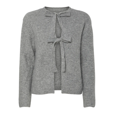 Pcsilly cardigan - Medium grey melange
