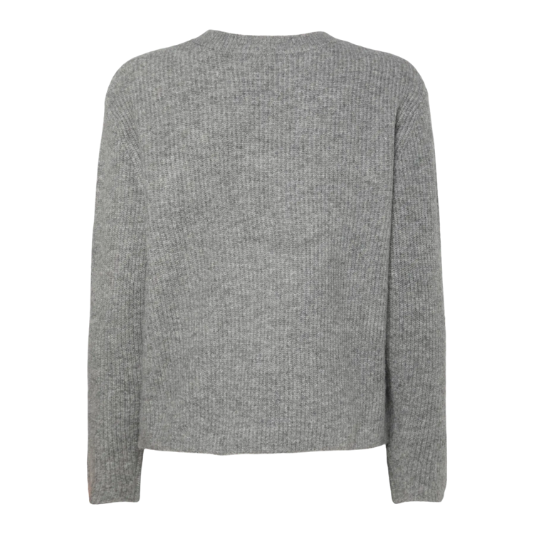 Pcsilly cardigan - Medium grey melange