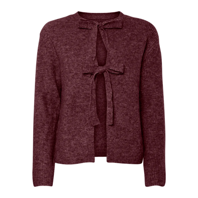 Pcsilly cardigan - Tawny port