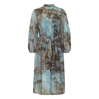 Frilli kjole - Bluestone