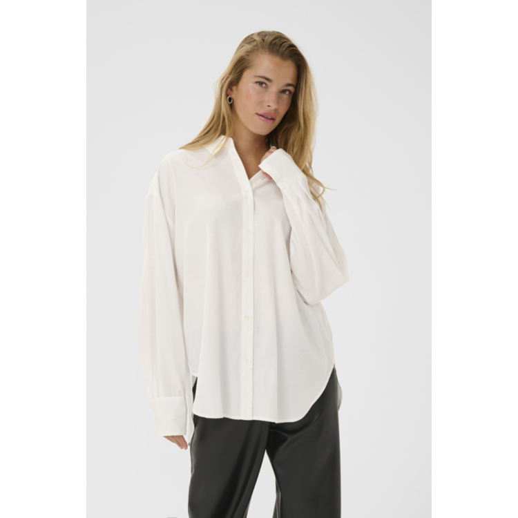 Kaida skjorte - Chalk
