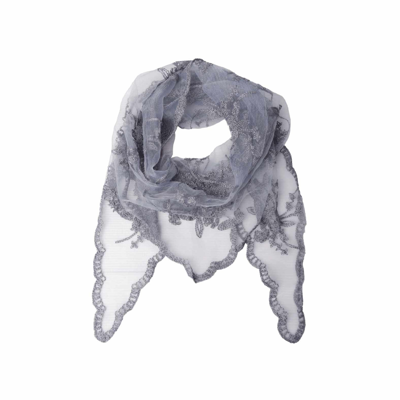 Bcmiriana lace scarf - Grey blue