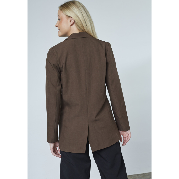 Viksa blazer - D. chocolate