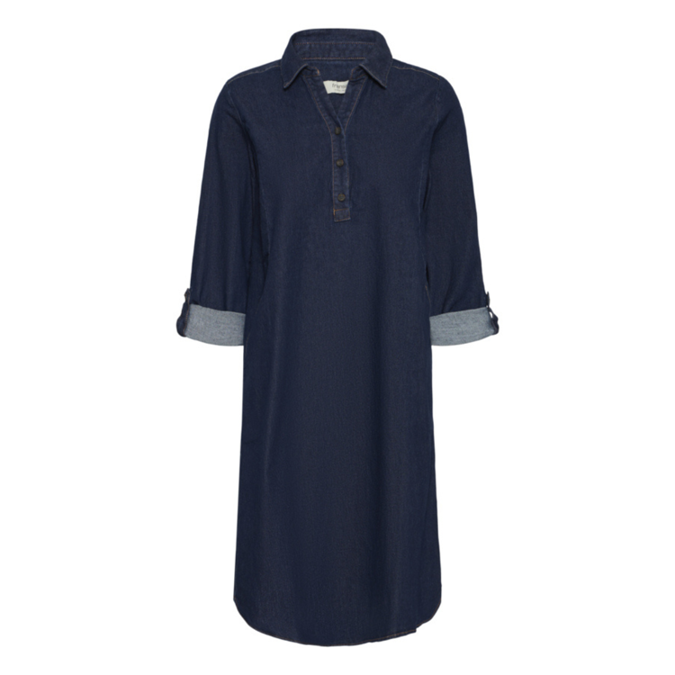 Frchicago kjole - Raw blue denim