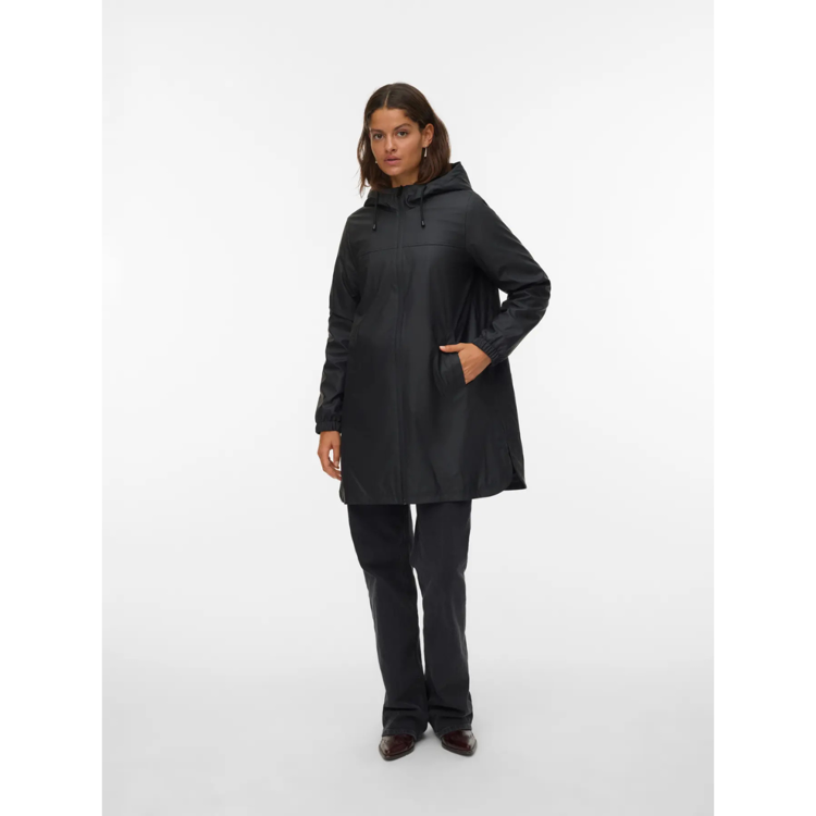 Vmasta teddy coated jakke - Black