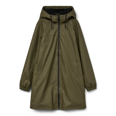 Vmasta teddy coated jakke - Grape leaf