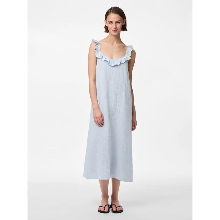 Pcsastina kjole - Cashmere blue