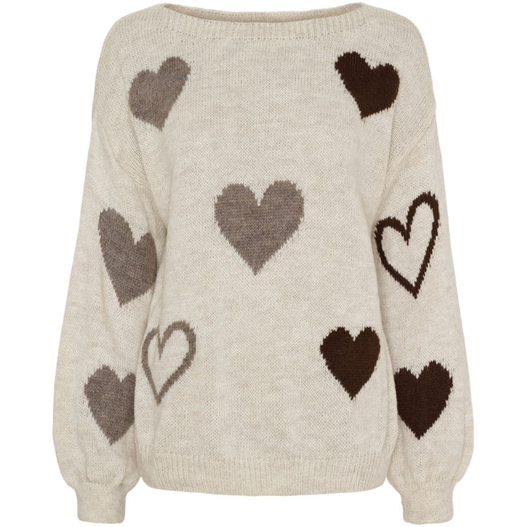 Mdcamarante strik - Beige