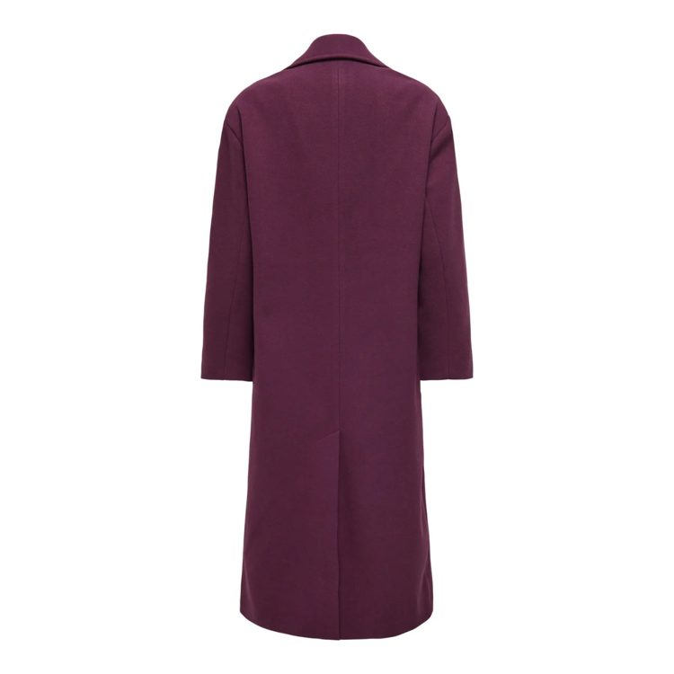 Onlblake frakke - Mauve wine