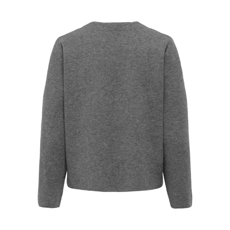 Onlanneli cardigan - Medium grey melange