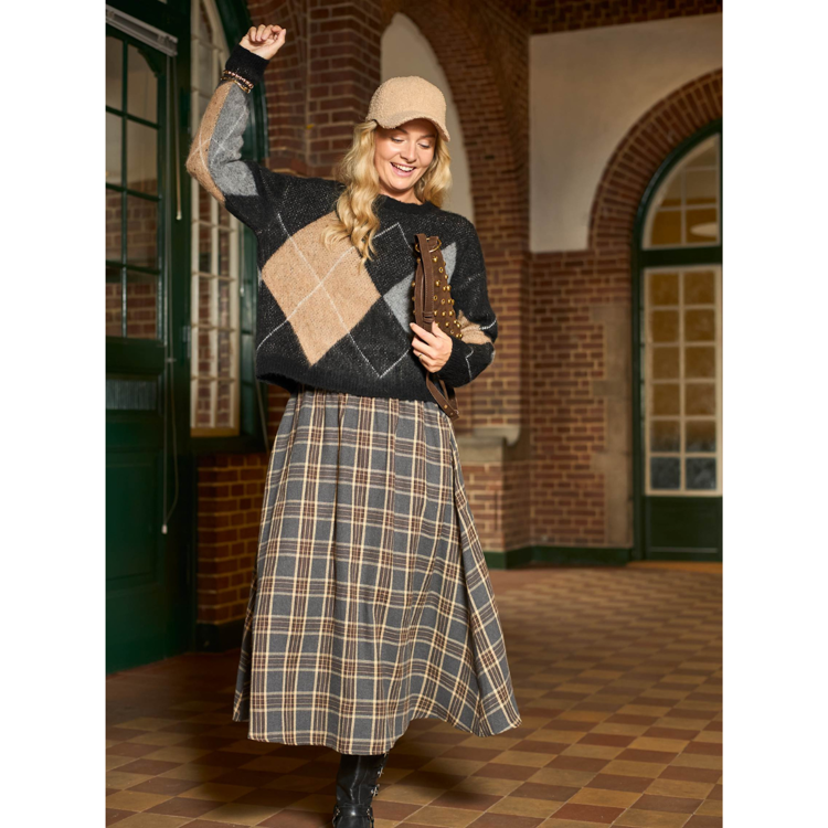 Bcnellie nederdel - Grey