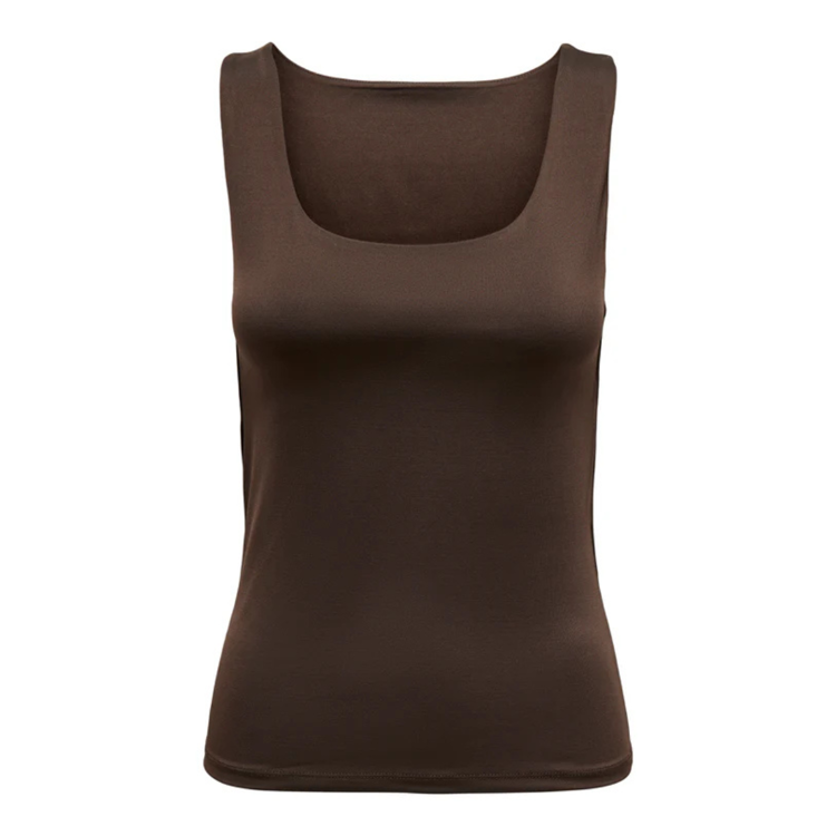 Onllone top - Seal brown