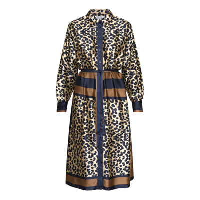 Love1394 kjole - Navy leo