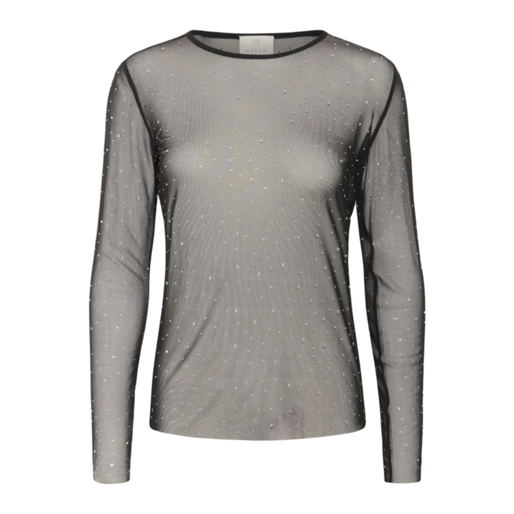 Kastinna t-shirt - Black deep