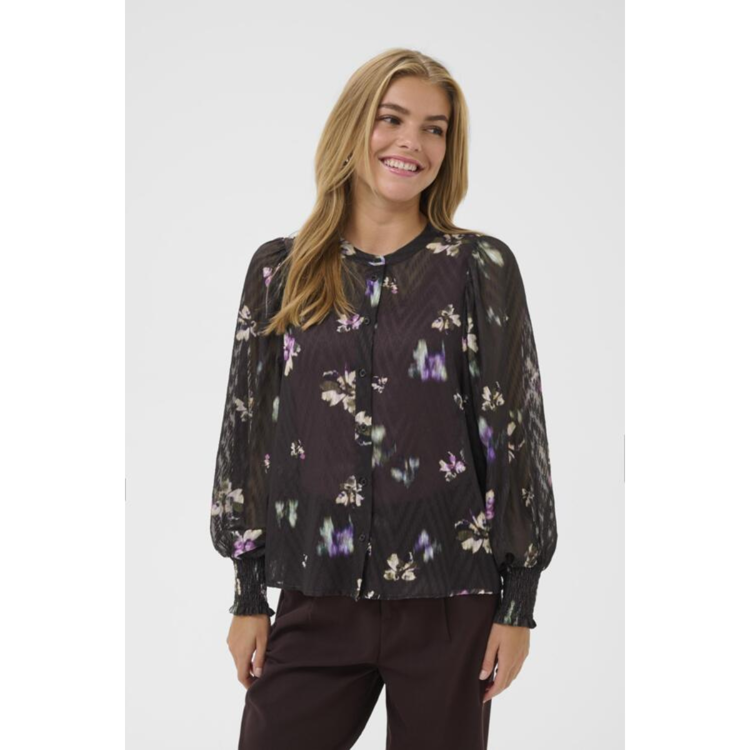 Kaclaire skjorte - Black coffee