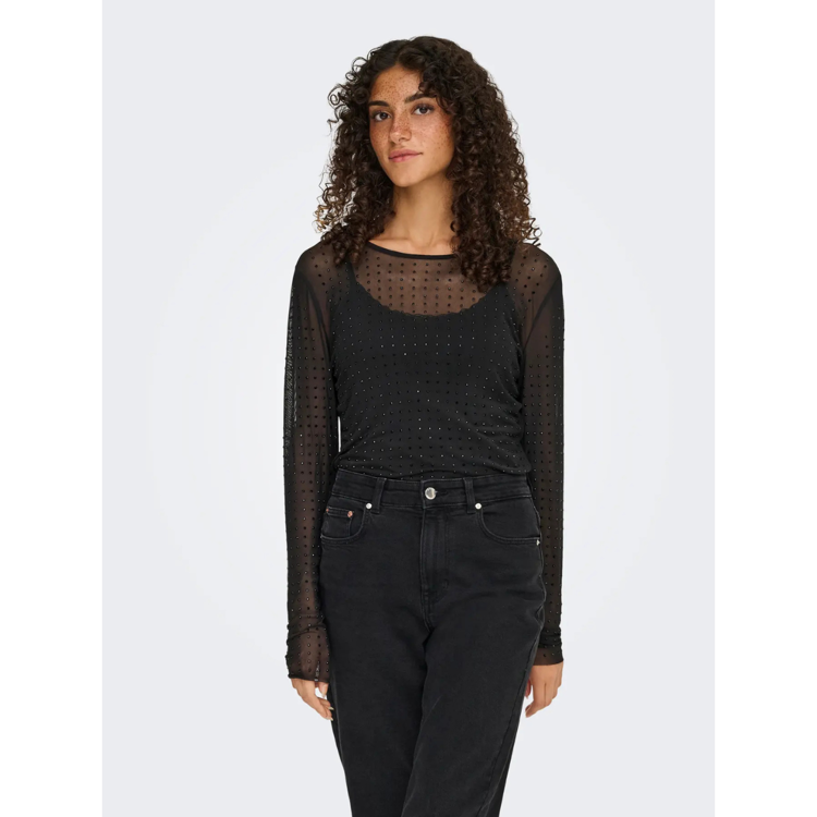 Onlhilen bluse - Black
