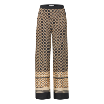 Pzolivia buks - Black boho border print