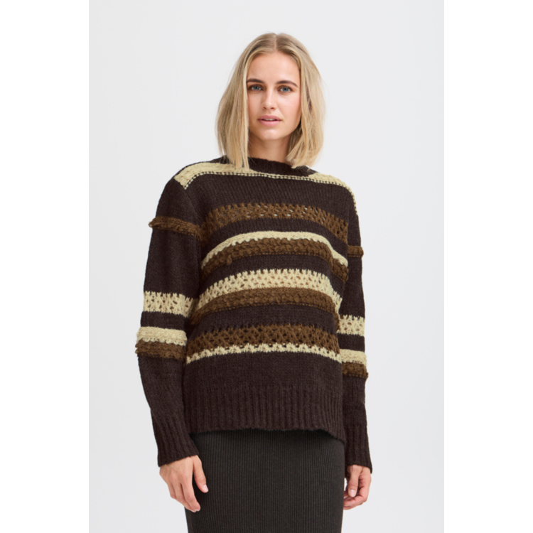 Pzjackie strik - Espresso striped