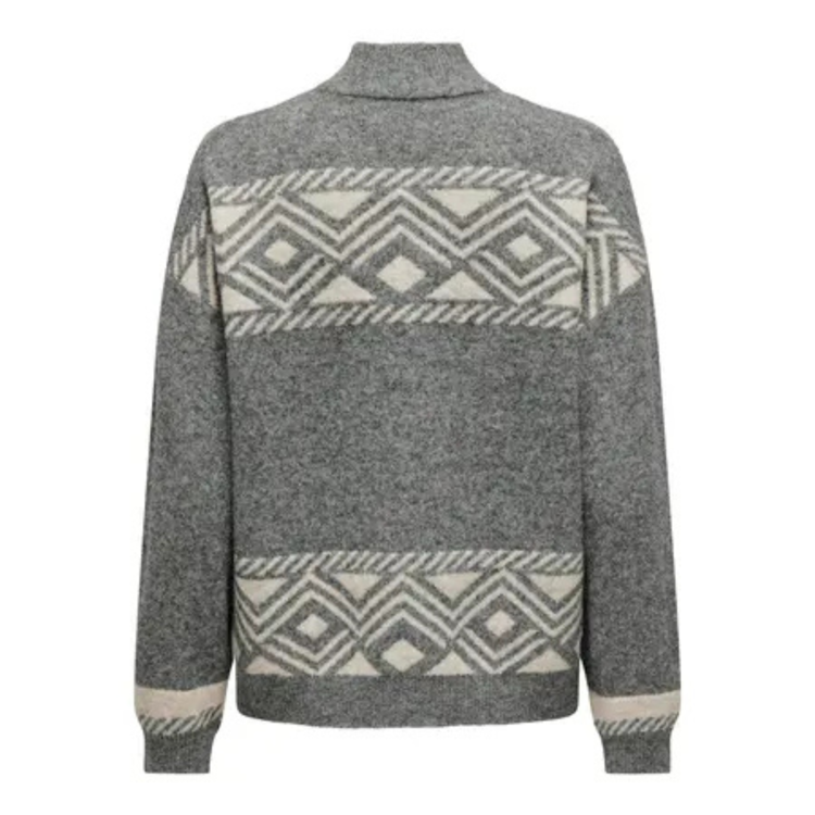 Onlvictoria strik - Medium grey mel/pumice stone