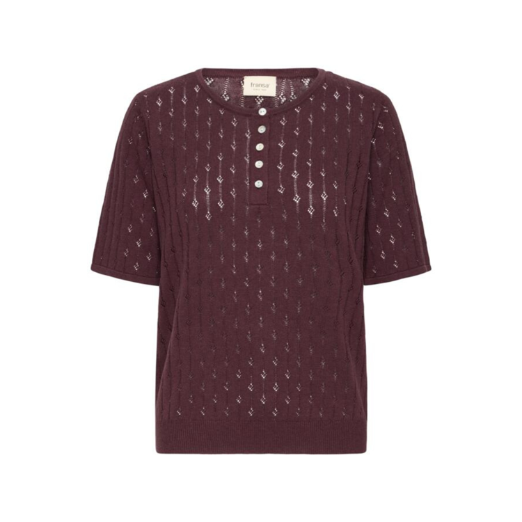 Frpointella bluse - Fudge