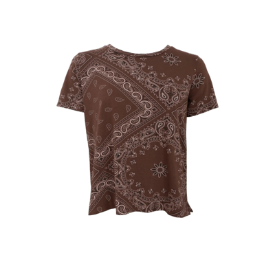 Bczelda t-shirt - Coffee paisley