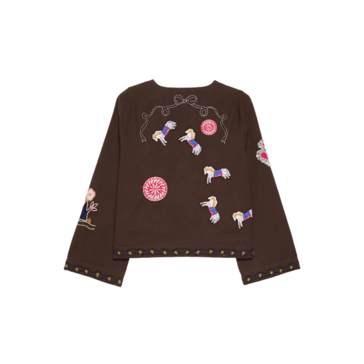 Emmy skjorte - Fudge