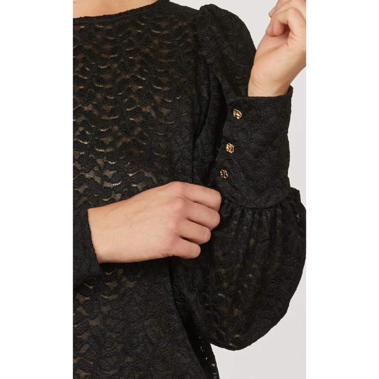 Love1244 bluse - Black