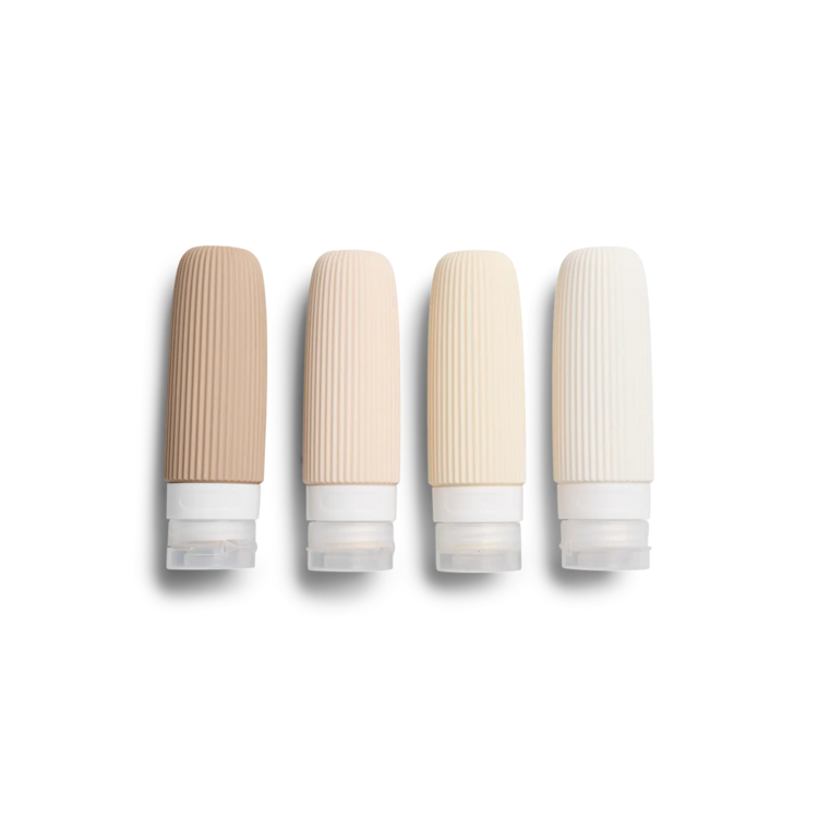 Pccupina 4-pak rejsesæt - Birch/beige